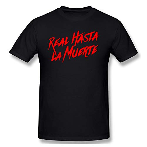 Puppylol Printed with Anuel AA - Real Hasta La Muerte Men Shirts Medium Black Puppylol Printed with Anuel AA - Real Hasta La Muerte Men Shirts Medium Black