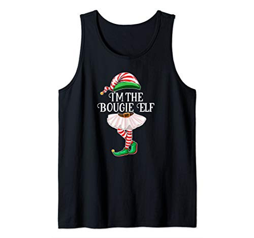 I_m the Bougie Elf Matching Family Pajamas Christmas Gift Tank Top