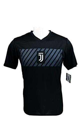 Icon Sports Men Compatible with Juventus Officially Poly Shirt Soccer Jersey -01 XL