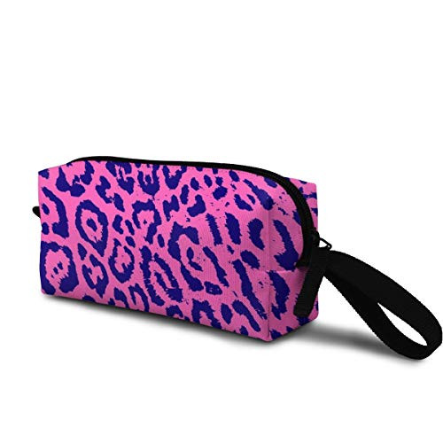HFdAK.t Cheetah Purple Leopard Fashion Cosmetic Bag Travel Makeup Pouch Portable Organizer Bag for Women Girls HFdAK.t Cheetah Purple Leopard Fashion Cosmetic Bag Travel Makeup Pouch Portable Organizer Bag for Women Girls