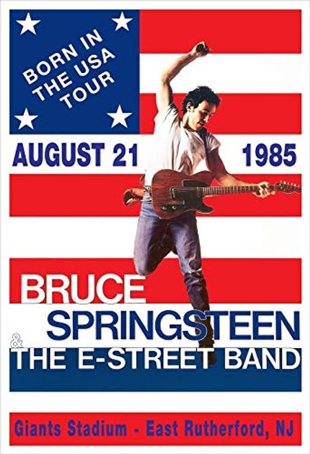 Bruce Springsteen Concert Poster Print by delovely Arts Bruce Springsteen Concert Poster Print by delovely Arts