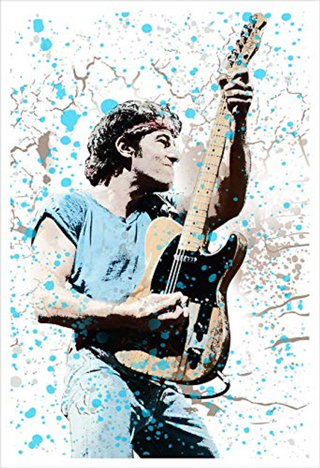 Bruce Springsteen Poster Print by delovely Arts Bruce Springsteen Poster Print by delovely Arts