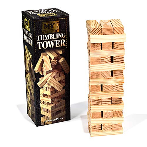 M.Y Large Tumbling Tower Game in Colour Box