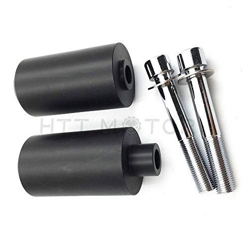 HTTMT - For 1999-2002 Yamaha YZF R6 YZFR6 Frame Slider Crash Protector Black -P N  MT219-009-BK-