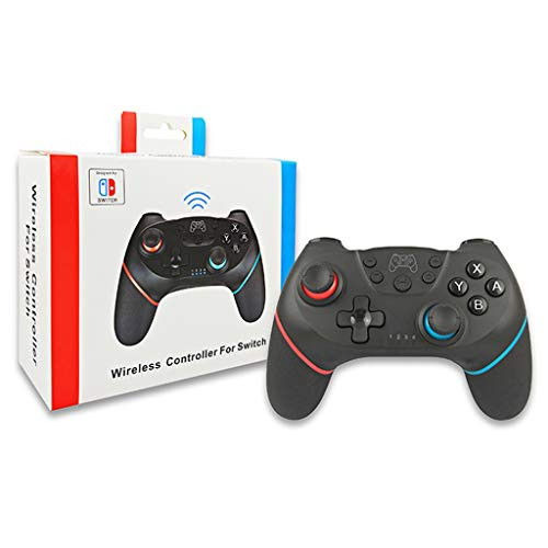 Wondiwe Button Controller  Wireless Pro Controller Gamepad Joypad Remote for Nintend Switch Console Black