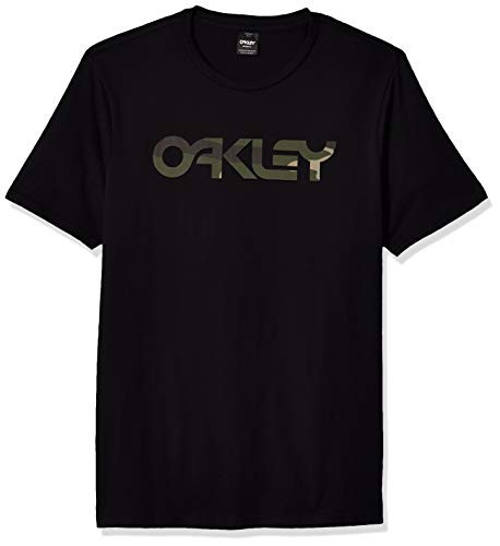 Oakley Men_s Mark Ii Tee  Blackout  M