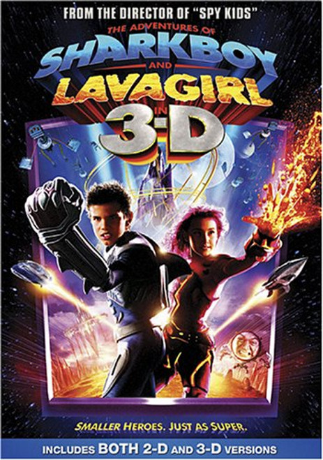 The Adventures of Sharkboy and Lavagirl in 3-D also includes 2d version