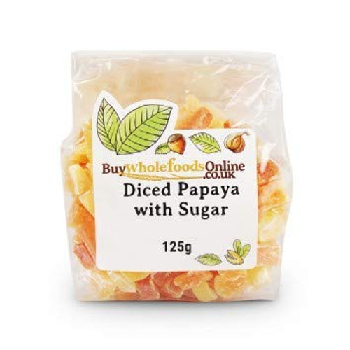 Buy Whole Foods Papaya Diced W.S.10mm -125g- Buy Whole Foods Papaya Diced W.S.10mm -125g-
