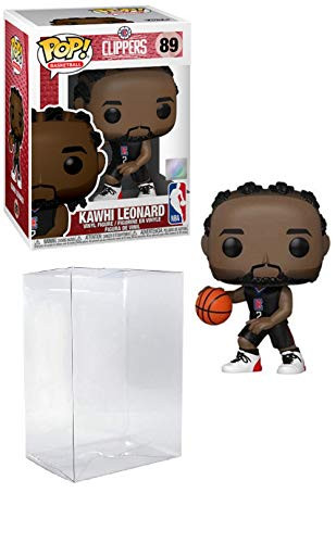 Kawhi Leonard Los Angeles Clipper s Alternate Jersey 89 Pop Sports NBA Action Figure -Bundled with Pop Protector to Protect Display Box-