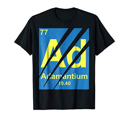 Marvel Wolverine Claws Adamantium Element Graphic T-Shirt