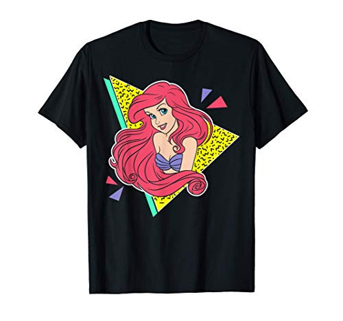 Disney Little Mermaid Ariel Retro 80_s Style Graphic T-Shirt T-Shirt
