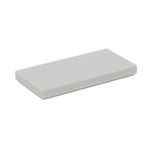 LEGO Parts and Pieces  Light Gray -Medium Stone Grey- 2x4 Tile x20