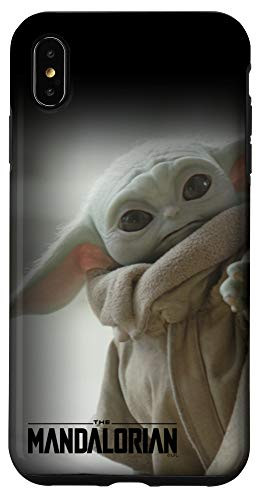 iPhone XS Max Star Wars  The Mandalorian The Child Peeking Case