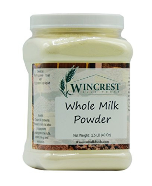 Whole Milk Powder - 2.5 Lb Tub