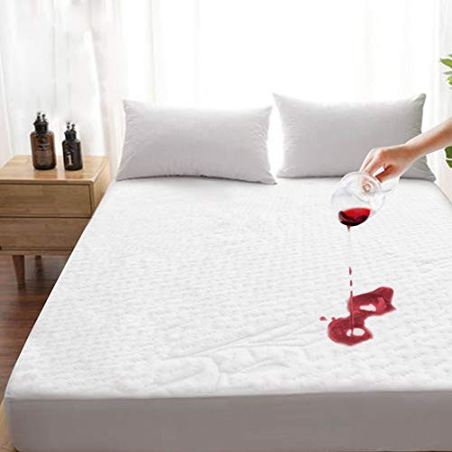 PSHFUN 100 Percent Waterproof Mattress Protector Bamboo Mattress Pad Cover -Twin XL- PSHFUN 100 Percent Waterproof Mattress Protector Bamboo Mattress Pad Cover -Twin XL-