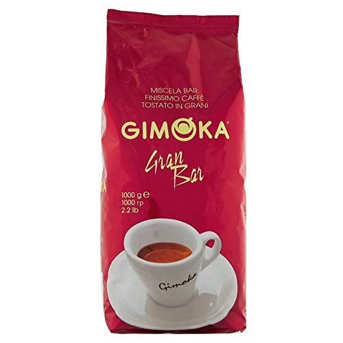 Gimoka - Coffee Espresso Gran Bar  1000g - 2.2lbs whole bean coffee