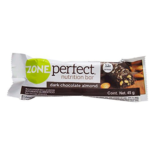 Zone Dark Chocolate Almond Nutrition Bar 12 1.58 oz Bar-S- Zone Dark Chocolate Almond Nutrition Bar 12 1.58 oz Bar-S-