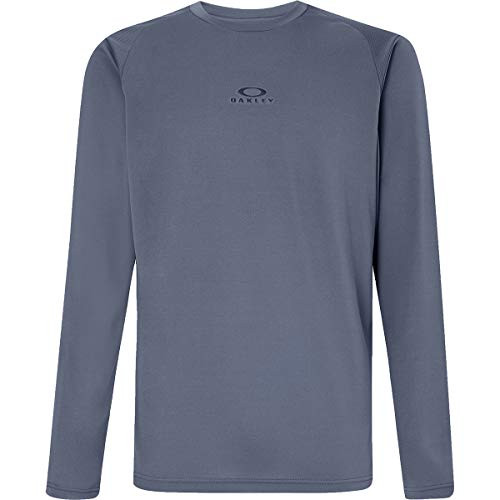 Oakley Men_s FOUNDATIONAL Training LS TEE  Uniform Grey  S