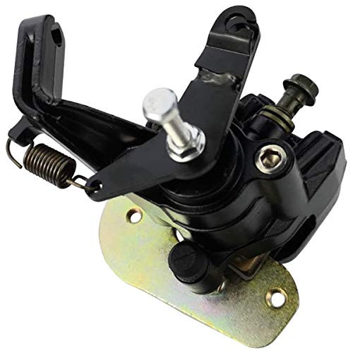 M MATI Rear Brake Caliper Assembly 43250-HN1-A41 with Parking Brake for Honda SPORTRAX TRX400EX 2005-2008 TRX400X 2009 2012-2014 with Bracket  and  Brake Pads