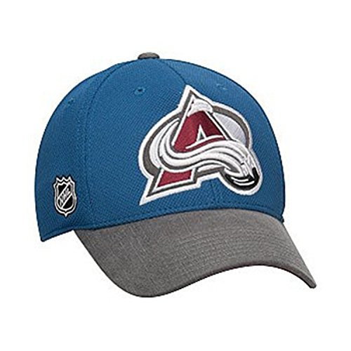 Reebok Colorado Avalanche Playoffs Cap Flex Hat - Blue Gray - Mens - S M Reebok Colorado Avalanche Playoffs Cap Flex Hat - Blue Gray - Mens - S M