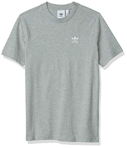 adidas Originals Men_s Essential T-Shirt  Medium Grey Heather  XL