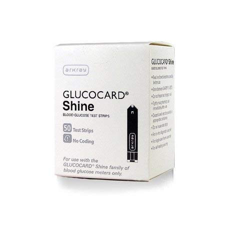 CJ542050BX - GLUCOCARD Shine Blood Glucose Test Strip -50 count-
