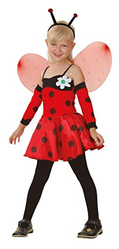 Bristol Novelty Ladybug Costume Medium Child Girl Age 5 - 7 Years