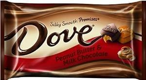 Dove Silky Smooth Promises Peanut Butter  and  Milk Chocolate 7.94 Oz -2 Count-