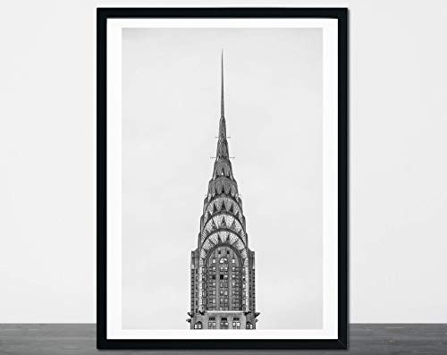 New York Print Top of the Chrysler Building Architectural Photography Black and White New York City Art NY Print Manhattan Wall Art New York Print Top of the Chrysler Building Architectural Photography Black and White New York City Art NY Print Manhattan Wall Art