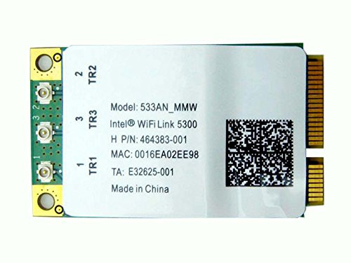 Intel Link 5300 533an_mmw Mini Pci-e Wireless Wifi Card 802.11 a B G N 480986 506679 001 for HP Laptop