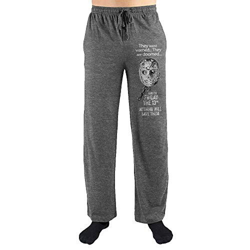 Bioworld Friday The 13th Jason Sleep Pants-Medium Graphite