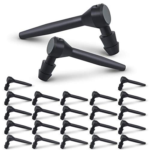 GORNORVA 24 PCS Maple Sap Taps Maple Syrup Taps Maple Sugaring Spiles Plastic Maple Syrup Tree Tapping Spiles Sprouts for Maple Birch Syrup Supplies