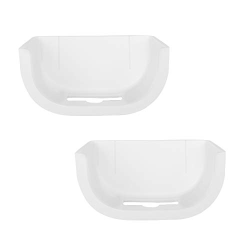 OWSOO WiFi Wall Bracket Router Bracket Holder Mount Screwless Wall Mount Replacemnet for Eero Mesh WiFi Holder Strong Adhesive Mount Easy to Install No Tools No Drilling Needed