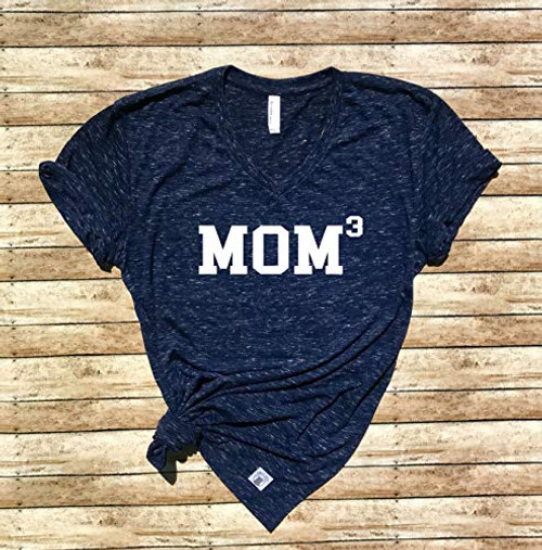 Mom Gifts Mom Shirts With Sayings Mom Life Mom Shirt Mom Cubed Shirt Mom Of Three