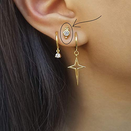 Tiny Stud Earrings  Minimalist Earrings  Bohemian Earrings  Dot Earrings  Gold Stud Earrings  Small Silver Earrings  CASEY EARRINGS
