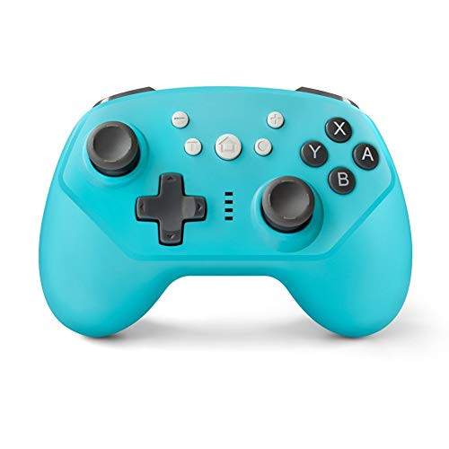 WANGCHENGLONG Wireless Switch Pro Controller for Nintendo Switch Pro Gamepad for Nintendo Switch Lite Joystick Dualshock 3D Joysticks Blue