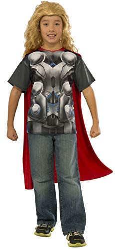 Rubie_s Costume Avengers 2 Age of Ultron Child_s Thor T-Shirt and Cape  Medium