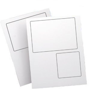 50 Sheets-USPS CLICK-N-SHIP WITH RECEIPT PAYPAL EBAY SHIPPING Laser Inkjet White Blank Matte Labels