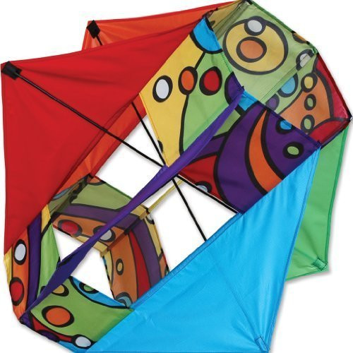Premier Kites Six Wing Box Kite - Rainbow Orbit
