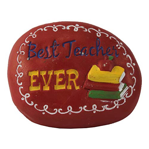 Connie N Randy Best Teacher Ever Decorative Rock