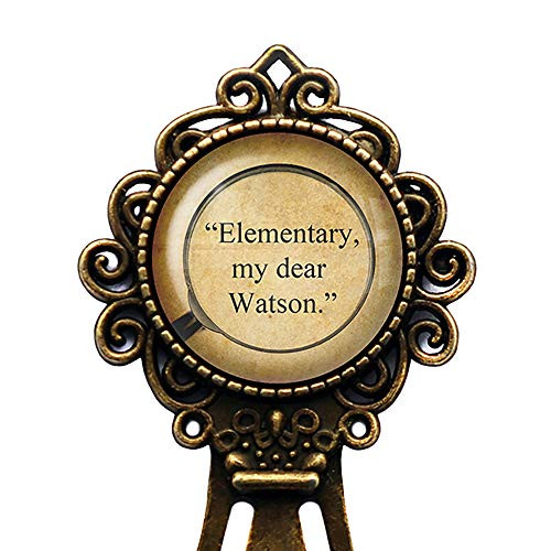 Sherlock Holmes Elementary my Dear Watson Magnifying Glass Bookmark