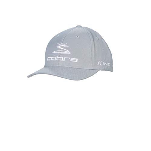 Cobra Golf 2019 Pro Tour Stretch Fit Hat -Heather Gray  L XL-