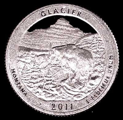 2011-S Montana Glacier National Park Quarter Gem Silver Proof