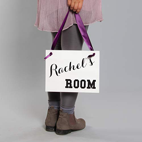 Room Sign Name Plaque for College Dorm Room
