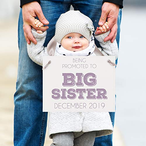 Being Promoted To Big Sister Sign Pregnancy Announcement Being Promoted To Big Sister Sign Pregnancy Announcement