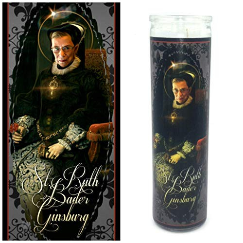 RBG Ruth Bader Ginsburg celebrity prayer candle RBG Ruth Bader Ginsburg celebrity prayer candle