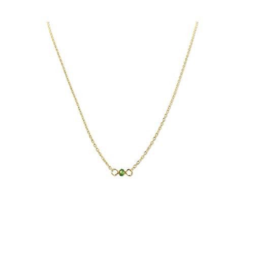 Peridot Short Choker Necklace  14 Inches - Handmade Gold Jewelry - August Birthstone  Green Gemstone - Birthday Present for Mom  Her  Daughter  Girl  Teen - Anniversary Gift for Wife  Girlfriend Peridot Short Choker Necklace  14 Inches - Handmade Gold Jewelry - August Birthstone  Green Gemstone - Birthday Present for Mom  Her  Daughter  Girl  Teen - Anniversary Gift for Wife  Girlfriend