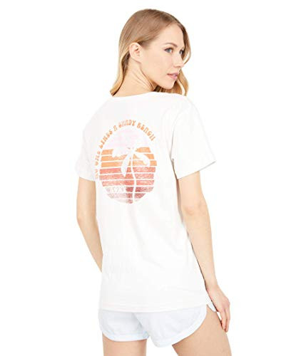 Roxy Junior_s Around The World T-Shirt  Bright White  XS -US 0-1-