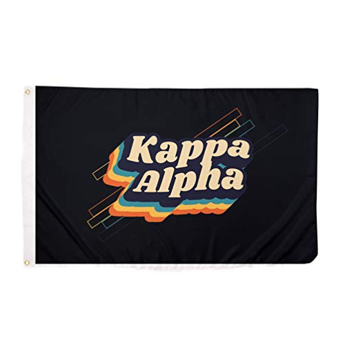 Kappa Alpha Order 70_s Fraternity Flag Banner 3 feet x 5 feet Sign Decor -70_s Flag-