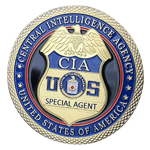 U.S. United States - Central Intelligence Agency CIA - Special Agent - Gold Plated Challenge Coin